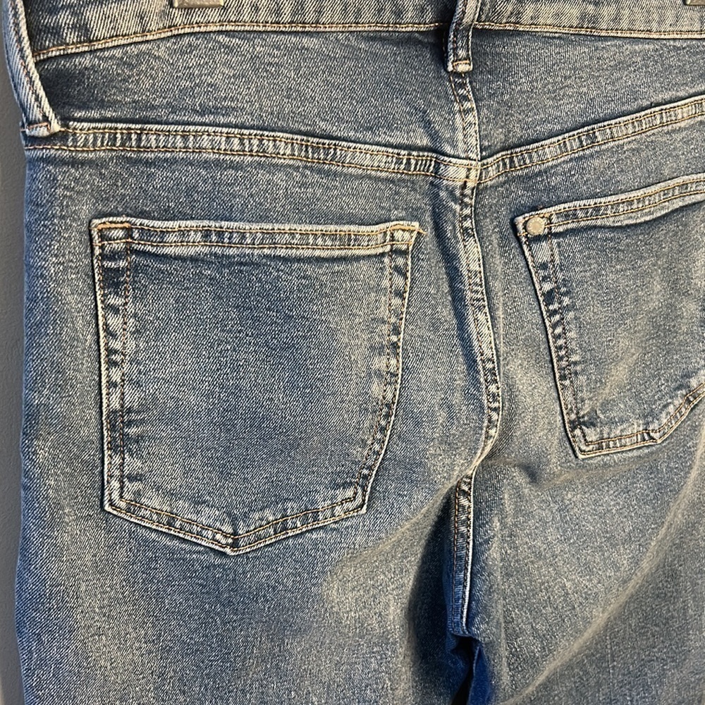 H&M Skinny Fit High Rise Rigid Denim Jean Medium Blue Women's Size 30 - Picture 4 of 6